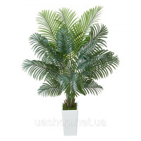 Vevor 317918 Штучна пальма Areca 1,8 м Штучна пальма з білим горщиком Штучна рослина