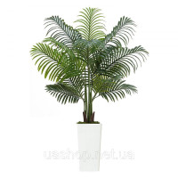 Vevor 317927 Vorvor Artificial Areca Palm, 1,52 м, штучні тропічні пальмові рослини з білим саджанцем, штучна рослина рослини в