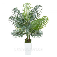 Vevor 317927 Vorvor Artificial Areca Palm, 1,52 м, штучні тропічні пальмові рослини з білим саджанцем, штучна рослина рослини в
