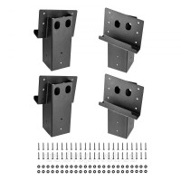 Vevor 315946 Кронштейни платформи, підходять для пиломатеріалів 88,9x88,9 мм, комплект з 4 штук