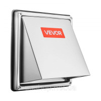 Vevor 315951 Вентиляційна решітка з нержавіючої сталі, 162x162x121 мм, витяжна решітка, стійка до атмосферних впливів, витяжка з Vevor 315951 Вентиляційна решітка з нержавіючої сталі, 162x162x121 мм, витяжна решітка, стійка до атмосферних впливів, витяжка з