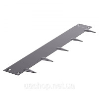 Vevor 317954 Комплект бордюрів для газону, 5 шт., металеві, 990x207x1,5 мм, сірі