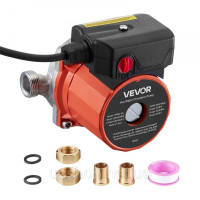 Vevor 316776 Циркуляційний насос, 38 л/хв, система миттєвої рециркуляції, 3-швидкісне керування, 100 Вт, змінний струм 220-240 В, Vevor 316776 Циркуляційний насос, 38 л/хв, система миттєвої рециркуляції, 3-швидкісне керування, 100 Вт, змінний струм 220-240 В,