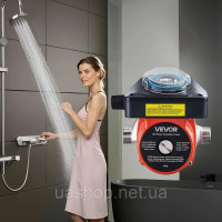 Vevor 316777 Циркуляційний насос з таймером, система миттєвої циркуляції 38 л/хв, 100 Вт змінного струму 220-240 В, підключення Vevor 316777 Циркуляційний насос з таймером, система миттєвої циркуляції 38 л/хв, 100 Вт змінного струму 220-240 В, підключення