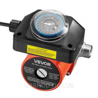 Vevor 316777 Циркуляційний насос з таймером, система миттєвої циркуляції 38 л/хв, 100 Вт змінного струму 220-240 В, підключення Vevor 316777 Циркуляційний насос з таймером, система миттєвої циркуляції 38 л/хв, 100 Вт змінного струму 220-240 В, підключення