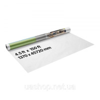 Vevor 315959 Фольга для будинку, 1,37 x 45,72 м, пароізоляційна фольга, товщина 0,13 мм, міцна пароізоляційна фольга для стійкого