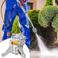 Vevor 316794 Насос високого тиску, вертикальний вал 22 мм, 3400 PSI, 2,5 галона за хвилину, запасний комплект насоса для мийки