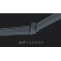 Терасний тент (ручний) маркіза Focus Garden Classiс 400х300 Білий/Сірий 004453