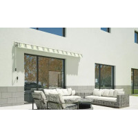Терасний тент (ручний) маркіза Focus Garden 400х300 бежевий 004454