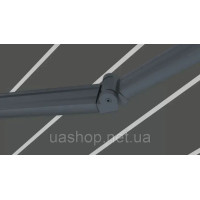 Автоматичний тент (маркіза) Focus Garden PREMIUM AUTOMATIC 400x300 сірий/білий 005336