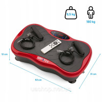 Вібраційна платформа Gymtek XP500 до 180 кг  5 програм