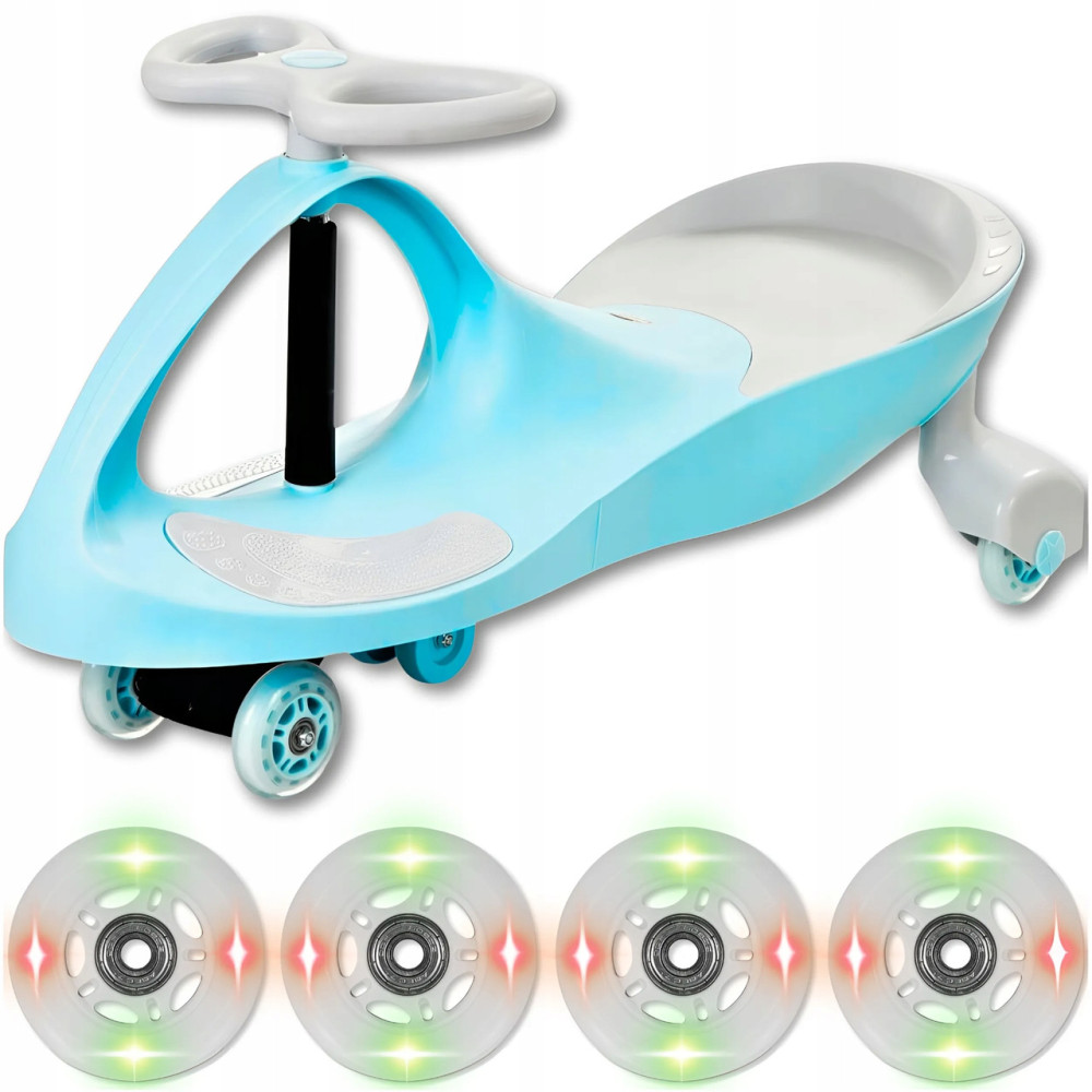 Беговел Бібікар дитяча каталка RIDER колесо LED до 40 кг