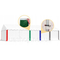 Павильон садовый гараж тент слад NAMIX ROYAL 4x8 м 560 г / м²