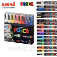 Набір маркерів POSCA PC-3M, 16 кольорів