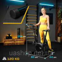 Магнітний велотренажер, 120 кг Trex Sport TX-350MB RIZE