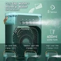 Міні кондиціонер Mini Cooling Fan зі зволожувачем повітря та LED підсвічуванням