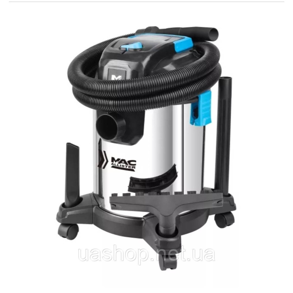 Промисловий пилосос Macallister 20L 1400 Вт.