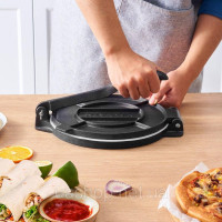 VEVOR 251893 Прес для тортильї VEVOR, Прес для тако 25 см, Міцний чавунний прес для тортильї, Прес для