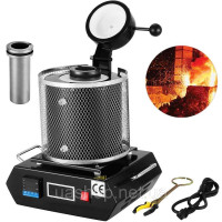 VEVOR 252365 1150°C 3 кг цифрова плавильна піч машина автоматична плавильна піч чорне золото плавильна піч