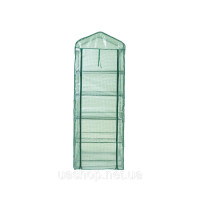 Садова теплиця зелена 5 полиць - 70x50x190