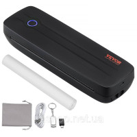 VEVOR Портативний Bluetooth-принтер безчорнильний термопринтер USB iOS 2600mAh 302821