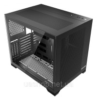 Ігровий корпус VEVOR для ПК Mid-Tower, двокамерний, для материнської плати ATX без вентилятора 305340