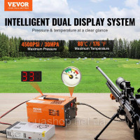 VEVOR PCP компресор 30Mpa/4500 PSI повітряний компресор 0,5 л портативний PCP DC12V & AC115V компресор 25хв