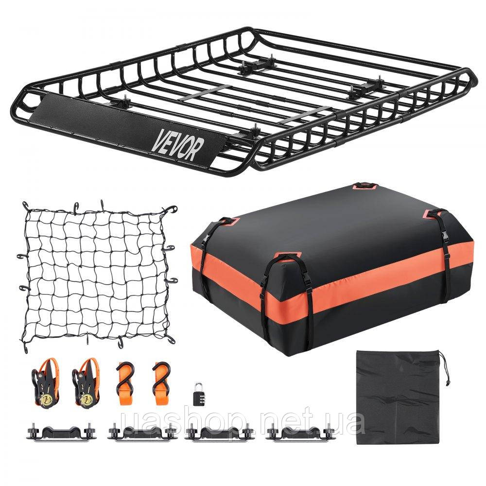 Vevor 310017 Даховий багажник, кошик на даху, багажний кошик на даху 1300x910x105 мм