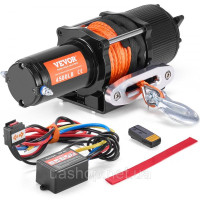 Vevor 310226 Електрична лебідка 12V 2041KG Електрична лебідка Мотор Лебідка Позашляхова лебідка ATV