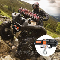 Vevor 310226 Електрична лебідка 12V 2041KG Електрична лебідка Мотор Лебідка Позашляхова лебідка ATV