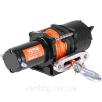 Vevor 310226 Електрична лебідка 12V 2041KG Електрична лебідка Мотор Лебідка Позашляхова лебідка ATV