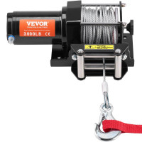 Vevor 310227 Електрична лебідка 12V 1361KG Електрична лебідка Мотор Лебідка Позашляхова лебідка ATV
