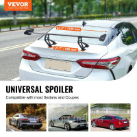 Vevor 310678 Універсальний задній спойлер GT Style Регульований спойлер багажника 110см
