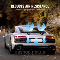 Vevor 310678 Універсальний задній спойлер GT Style Регульований спойлер багажника 110см