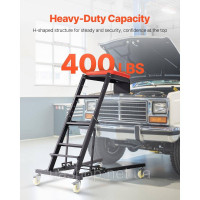 Vevor 310856 Rollable Automotive Topside Creeper, двигун Creeper 1080-1645 мм регульований, вантажопідйомність 181,44 кг High Top