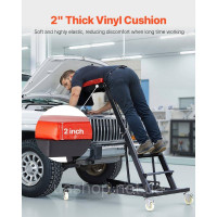 Vevor 310856 Rollable Automotive Topside Creeper, двигун Creeper 1080-1645 мм регульований, вантажопідйомність 181,44 кг High Top