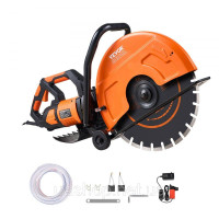 Пила для бетону VEVOR 2800W фреза для тротуару фреза для бетону 406 мм 311828