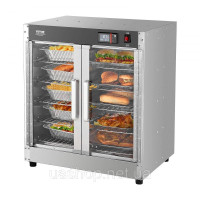Vevor 312523 Hot Box Марміт 5-ярусна підігріваюча шафа з мискою для води