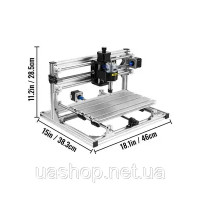VEVOR 3018 DIY Міні-гравірувальний верстат з ЧПУ Лазерний гравірувальний верстат 500 мВт Лазерний гравірувальний верстат 500 мВт