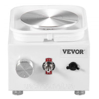 Vevor 312656 Mini Pottery Wheel Міні-електричний керамічний круг 320RPM Білий