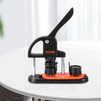 Vevor 312777 Машина для виготовлення значків 32 мм 500 шт. Прес для виготовлення значків, прес для кнопок, машина для виготовлення