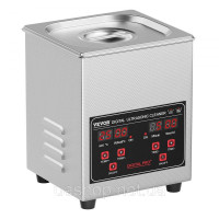 Vevor 313447 Ультразвуковий очисник 1,3 л, 60 Вт, машина для чищення, кошик з таймером і ампер; Обігрів 40 кГц