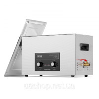 Vevor 313450 Ультразвуковий очищувач 30 л з таймером нагрівання та amp; Кошик Цифрова звукова машина