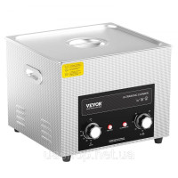 Vevor 313453 Ультразвуковий очисник 15 л з таймером нагрівання та amp; Кошик Цифрова звукова машина