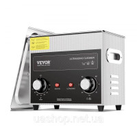 Vevor 313456 Ультразвуковий очисник 3L з таймером нагрівання та amp; Кошик Цифрова звукова машина