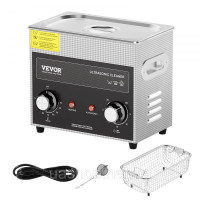 Vevor 313456 Ультразвуковий очисник 3L з таймером нагрівання та amp; Кошик Цифрова звукова машина