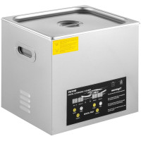 Vevor 313460 Цифровий ультразвуковий очисник 10L Нагрівач Таймер Очищення ювелірних окулярів Vevor 313460 Цифровий ультразвуковий очисник 10L Нагрівач Таймер Очищення ювелірних окулярів