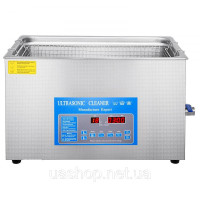Vevor 313464 Ультразвуковий очисник 22L, що нагріває ювелірні окуляри, срібло, подвійна частота