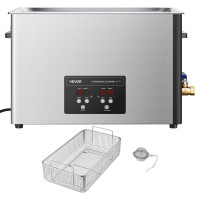 Vevor 313482 Ультразвукова мийка 30 L, професійна ультразвукова мийка з кошиком для чищення та цифровим дисплеєм, промислова мийка Vevor 313482 Ультразвукова мийка 30 L, професійна ультразвукова мийка з кошиком для чищення та цифровим дисплеєм, промислова мийка