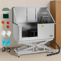 Vevor 313607 Vevvor 127 см електрична ванна для догляду за собаками ПЕ Ліва дверцята